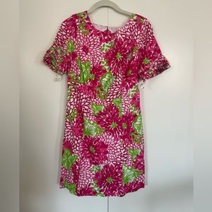 Lilly Pulitzer Jubilee Shift Dress Zinnia Print Size 2